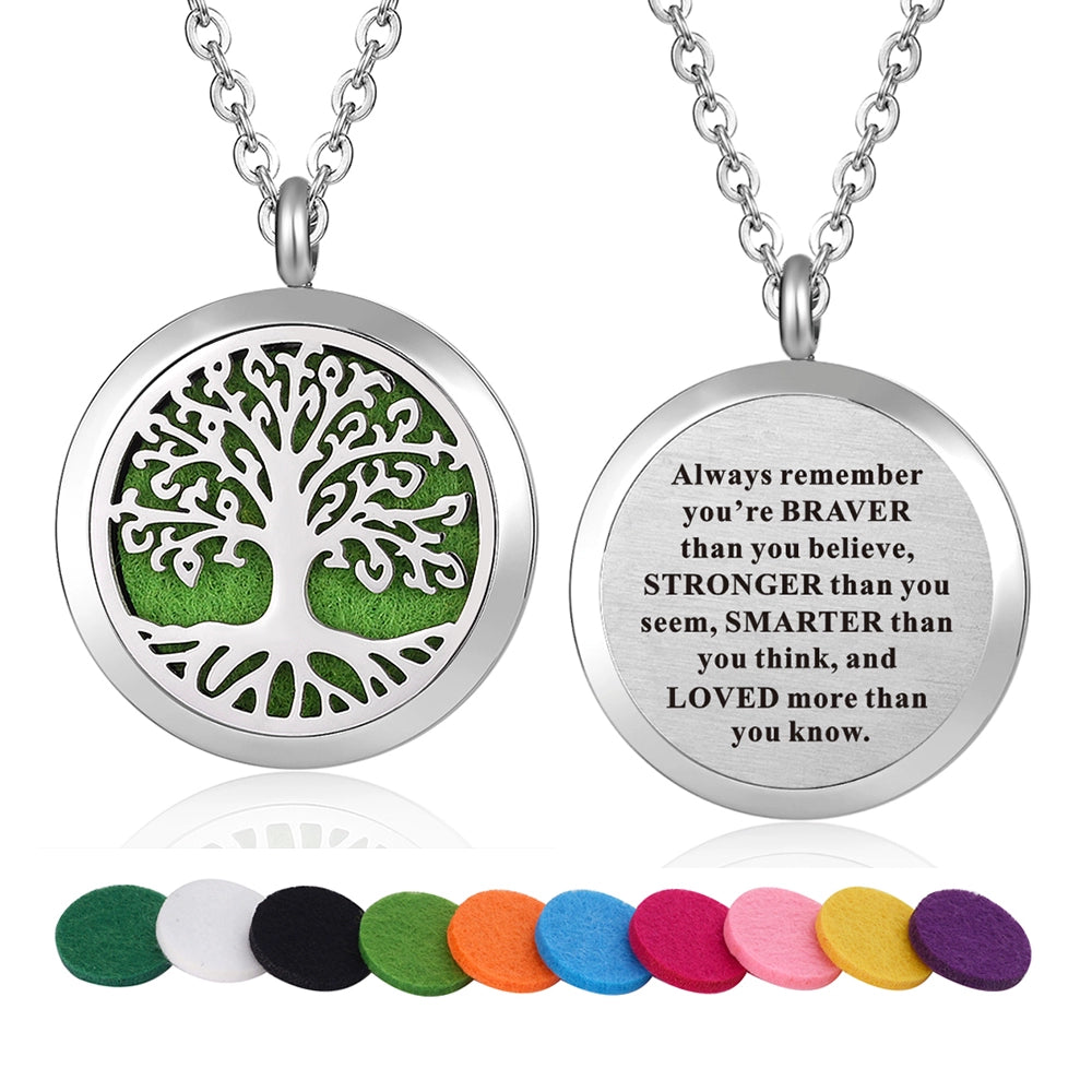 Aroma Pendant: Motivational Engraving